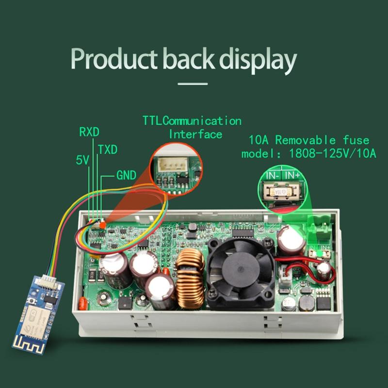 Constant Voltage/Current Maintenance Device APP Control 60V 8A 480W Step-down Module for Android/iOS Device