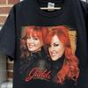 90s Rare The Judds “The Last Encore” Tour Tshirt Basic Black Tee NH27792 Unisex T-Shirt