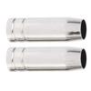 A84X-33Pcs/Set Mig Welding Nozzle Welder Torch Nozzles Gold Tip Holder Contact Tips 0.040 Inch Gas Diffuser Set For Torches