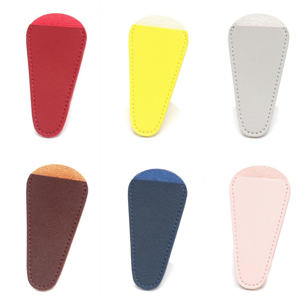Scissors PU Leather Protective Cover Storage Bag