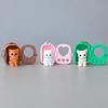 Lightweight Build 3D Printed Keychain Vibrant Shades Trendy Bag Charm Micro Kitten Bag  Gifting