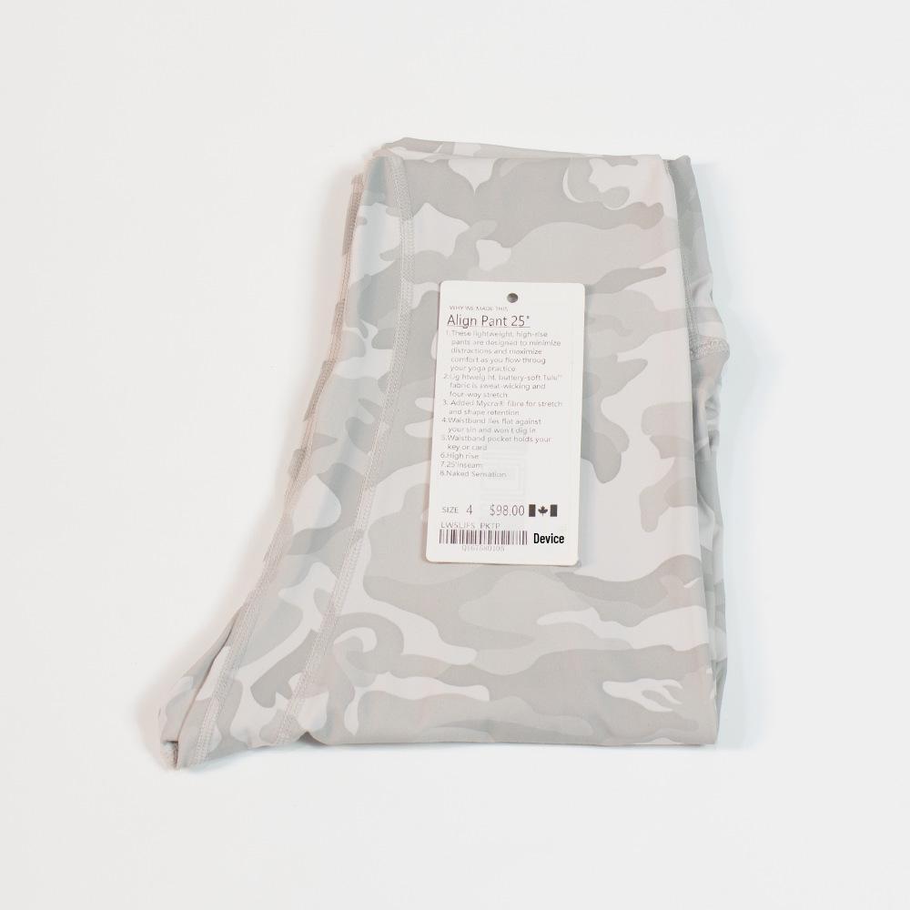 

Lulu Yoga Wear Камуфляжные фитнес-брюки длиной 9/10 – 6 цветов, ощущение обнаженности, подходят для ночных пробежек Size 10 (130-140 lbs)