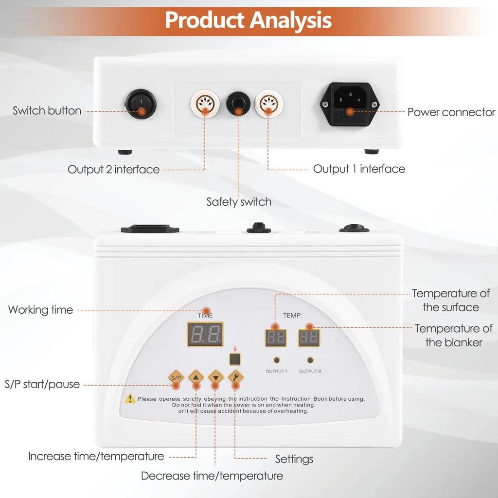 Tragbare Saunadecke für Heim-SPA, Ganzkörper-Entgiftung und Gewichtsverlust Schweißdecke mit einstellbarer Temperaturregelung und Entspannungsanwendung