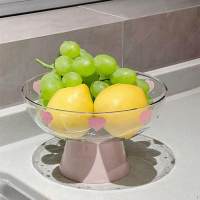 Decorative Fruit Basket, Efficient Drainage, Modern, Multifunctional, with Removable Drainer,