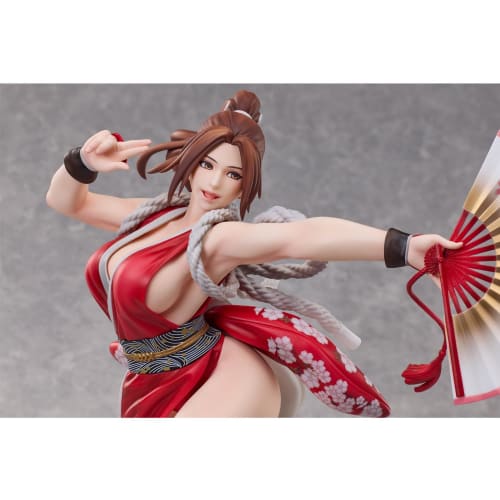 B-style Fatal Fury: City of the Wolves Mai Shiranui, Sakura Arashi no Mai, Suzaku 1/4 Scale PVC & ABS Painted Complete Figure