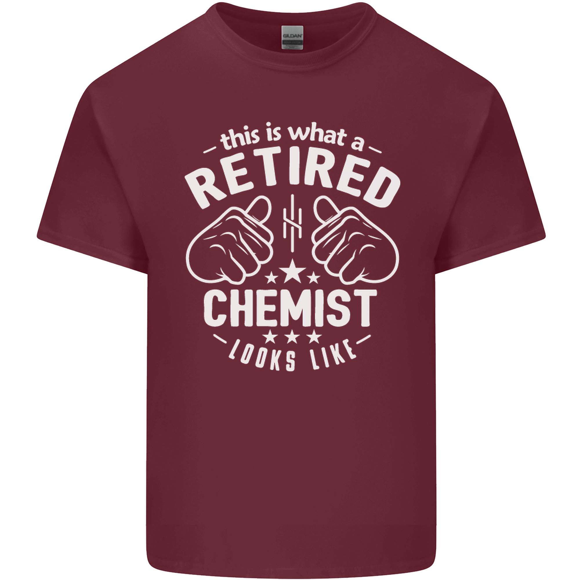 This Is What a Retired Chemist Looks Like Unisexs Light Cotton TShirt S
