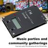 2000M 0.5W 500mW FM Verici Frekans LCD Ekran Stereo Dijital 76-108MHz Ayarlanabilir Frekans FM Radyo için FM Verici