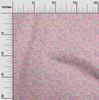 oneOone Cotton Flex Fabric Brush Stroke & Fruits Print Fabric By Yard 40 Inch