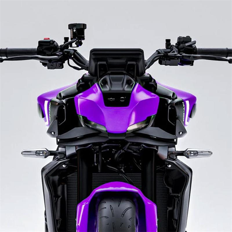 Mt 09 2024-hez Mt-09 Sp 2024 2025 Motorkerékpár Szárnyacska Aerodinamikai Szárny Készlet Spoiler Leszorító Erő Naked Első Spoiler