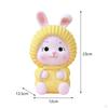 Statue Animal Sculpture, Piggy Bank Money Cartoon Bunny Figurine Tabletop Ornament for