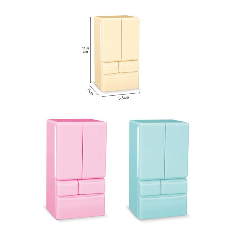 1:12 Dollhouse Miniature Refrigerator Simulation Home Appliances Model Home Decor Toy Doll House Accessories