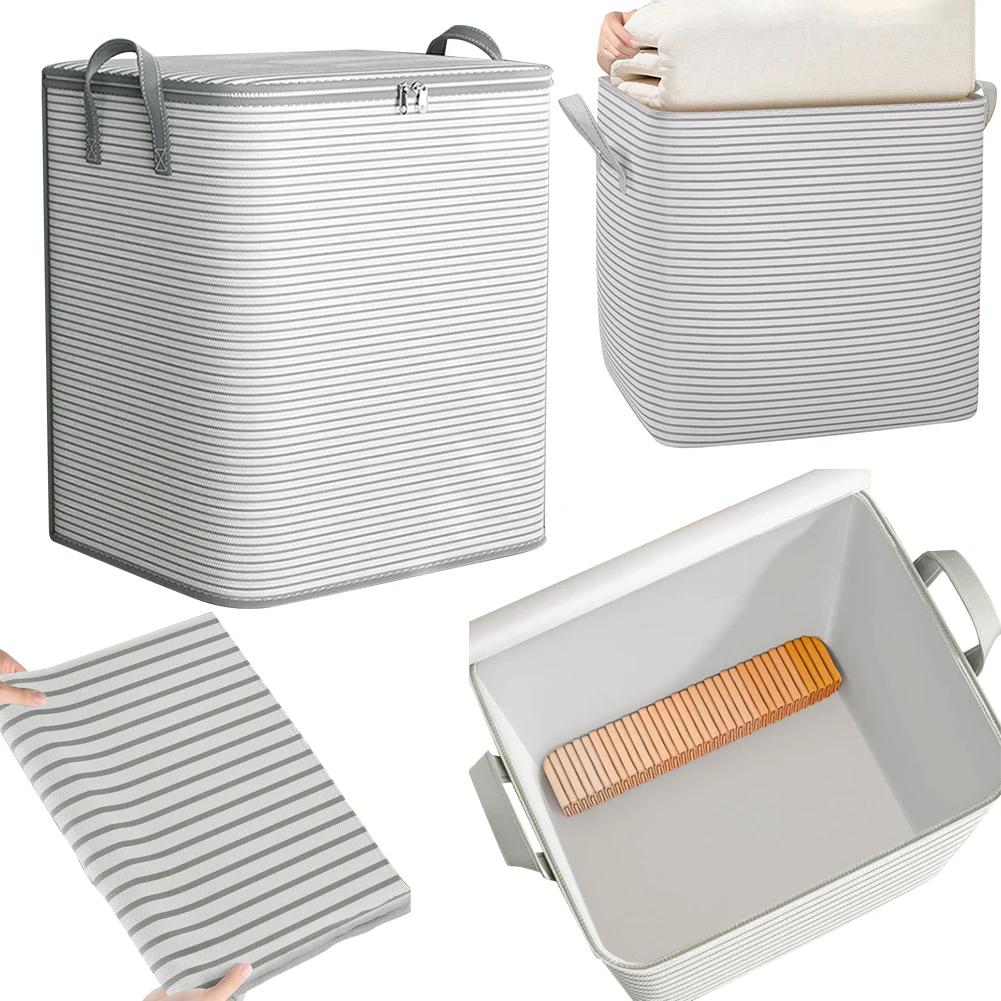 Extra Large Storage Bag Large Capacity Foldable Blanket Storage Bag Breathable Clothing Quilt Storage Container for Home Bedroom