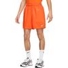 Nike Solid Color Lace-Up Loose Casual Shorts Men Shorts Orange FN3307-819