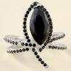 Large Flower Classic Elegant Women's Ring