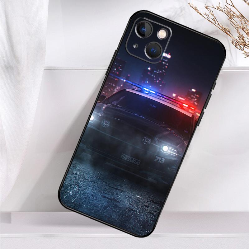 

Чехол для телефона Police Car для iPhone 16 15 14 12 11 13 Pro Max 7 8 Plus X XR XS Max 13 12 Mini Cover iPhone 15Pro MAX