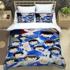 Captain Tsubasa Cartoon Bedding Sets Exquisite Bed Supplies Set Duvet Cover Bed Comforter Set Bedding Set Luxury Birthday Gift