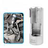 9pcs 10-22mm Oil Pipe Car Wrench Removal Tool Kit Oil Pressure Sending Unit Removal Kit Oxygen Sensor Wrench Removal Tool