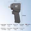 Gaobao Lightweight 1/2" Mini Pneumatic Impact Wrench for Repairing Short Shafts