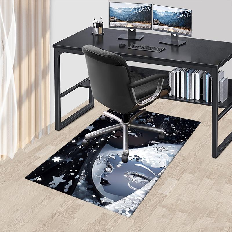 

Elegant Chair Mat - Home Decor, Sofa Rug, Office Carpet Gift for All Rooms0109076A 60cm by 90cm