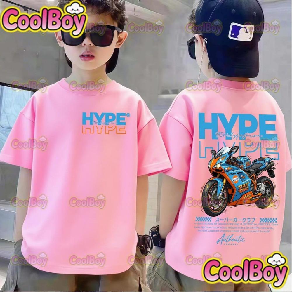 New Fashionable and Cute Clothing for Men and Women with Cartoon Pattern Short Sleeves