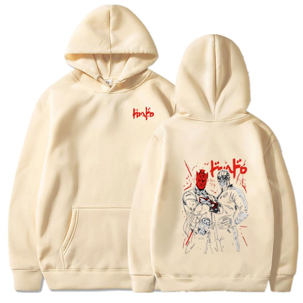 Anime Dorohedoro Zipper Hoodies En Nikaidou Kaiman Manga Graphic Hoodies Couple Sweatshirt Cosplay Men's Clothes Casual Pullover