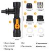 Fish Tank Cleaning Splitter Watering Connector Water Changer Pump Cleaning Tool 3-Way Faucet Type Faucet Water Changer