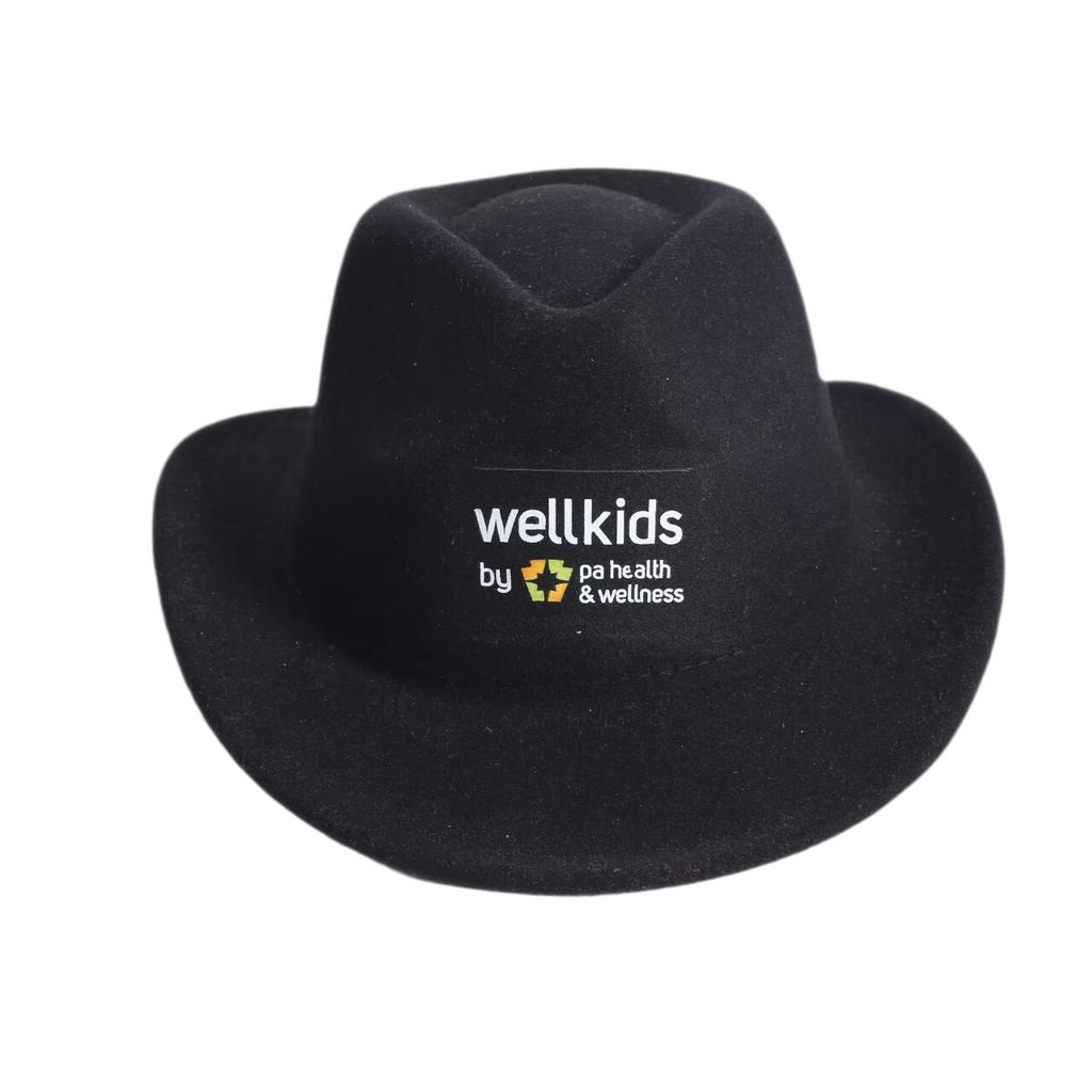 Popular children's fashion cute western cowboy hat, small rancher outdoor children's jazz hat