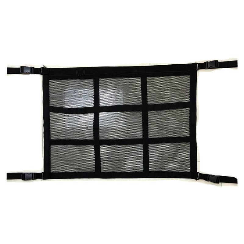 Car Roof Double-Layer Storage Mesh Organizer Bag