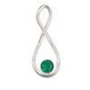 Chrome Diopside Gemstone 925 Sterling Silver Jewelry Handmade Gift Pendant 1.66" PP-20-7