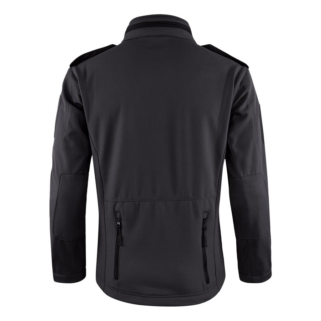 Men's Outdoor Workwear Casual Loose Zipper Pocket Waterproof Warm Long Sleeve Hooded Jacket