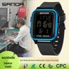 Sanda Junior High Fashion Multifunctional Unisex Sports Watch with Alarm & Square Display