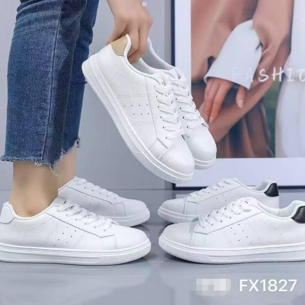 

2025 new flat-bottomed sports shoes casual trend women s shoes foreign trade explosion FX1826 40 платиновый