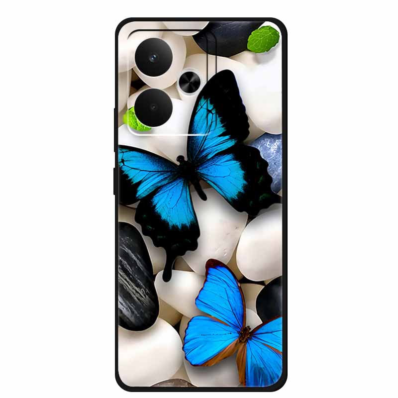 For Realme GT7 GT 7T Phone Case 7 T Bag Black Silicone Soft Back Cover Case For Realme 14 4G 15 Pro Cases Coque Protective Shell