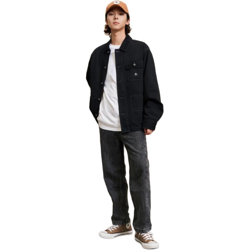 Converse Jackets & Coats Unisex Black 10026550-A01