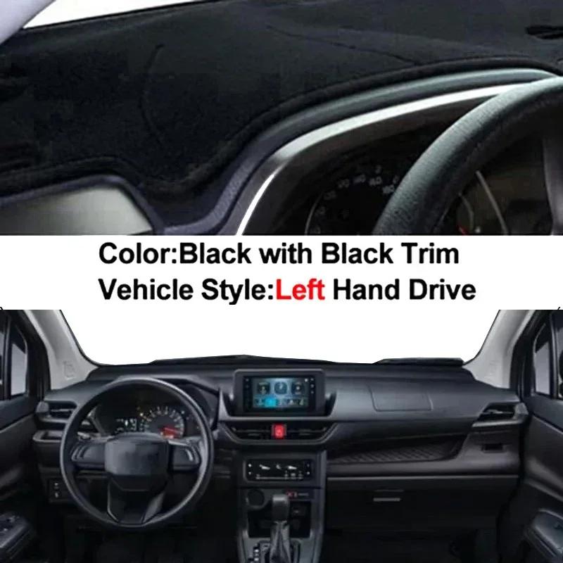 Car Auto Inner Dashboard Cover for Toyota Avanza Veloz 2024 Center Console Protector Carpet Dashmat Sun-shade Accessories