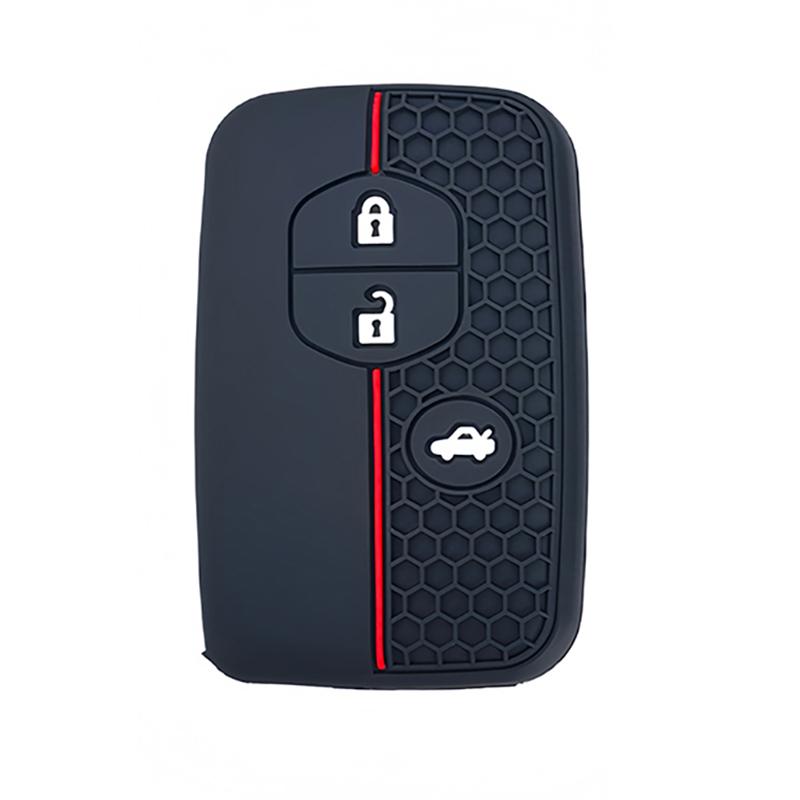 Silikon Auto Schlüsselanhänger Halter Abdeckung Schale Für Toyota Camry Prius Land Cruiser Prado 150 Crown Für Subaru Foreste Xv Fernbedienung