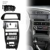 Vehicle Stereo Wiring Harness 9 Inch Car Radio Dash Fascia Kit for Lada Samara 2002-2014 Left Double Din Adapter Hand Drive, Frame Bezel Android Head