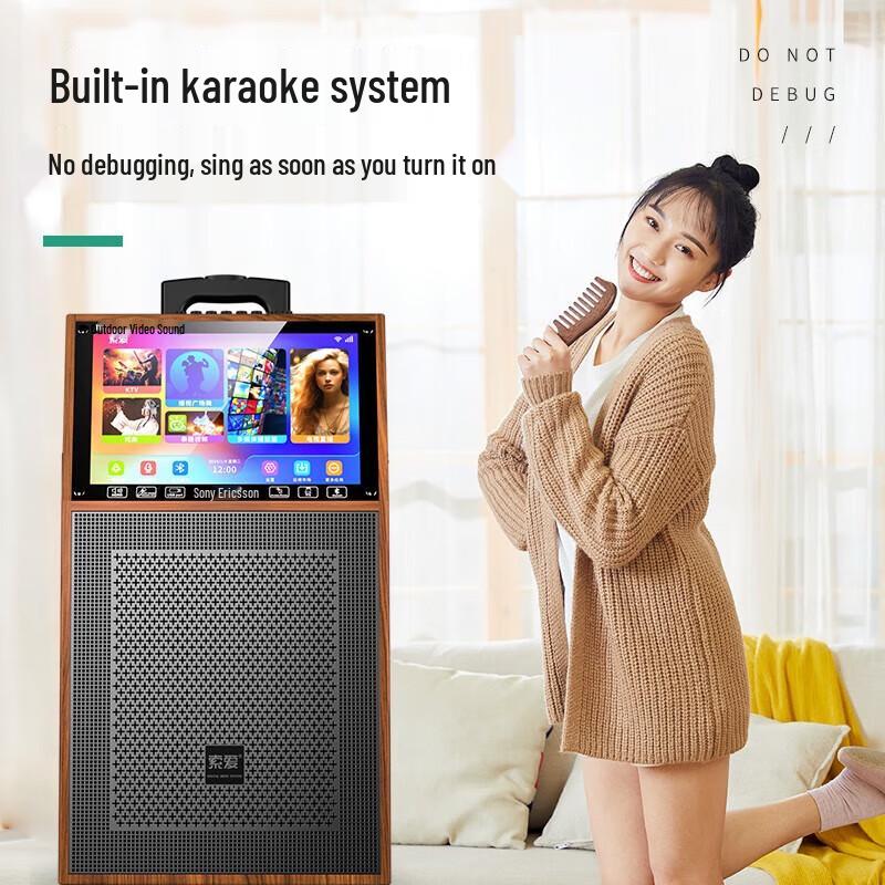 Soaiy SA-K10S Portable Outdoor KTV & Instrument Speaker