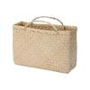 Seagrass Ajiro Woven Basket with Handle Large KG0VPA3A Basket Basket