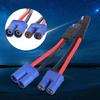 6.3inch EC8 to SAE Power Cable Line 10AWG Silicone Wire with Adapter for Car ESC Motor Solar Panel Battery Charger