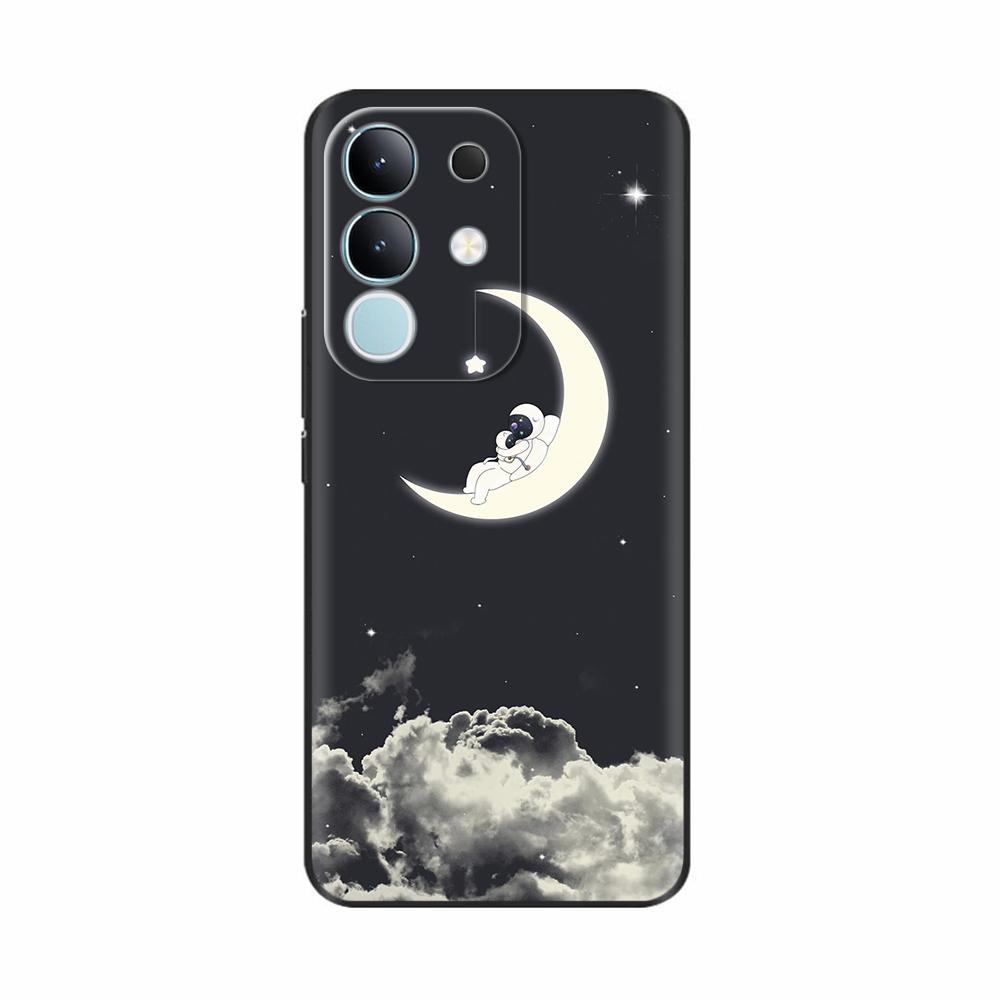 Pour Vivo Y29 4G Coque Mignon Panda Silicone Liquide Doux Étuis de Téléphone Pour Vivo Y29 4G Coques Y 29 Fundas Protection Dessin Animé Couverture Arrière