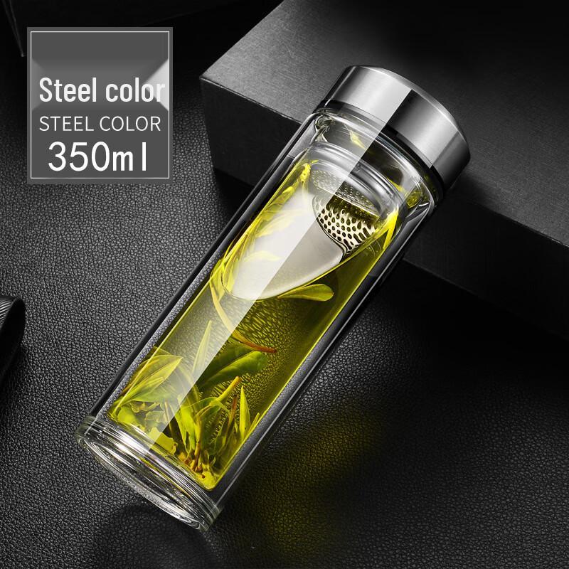 Qianxing High Borosilicate Double Wall Glass Cup