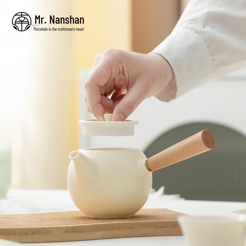 Kung Fu Ceramic Side Handle Teapot