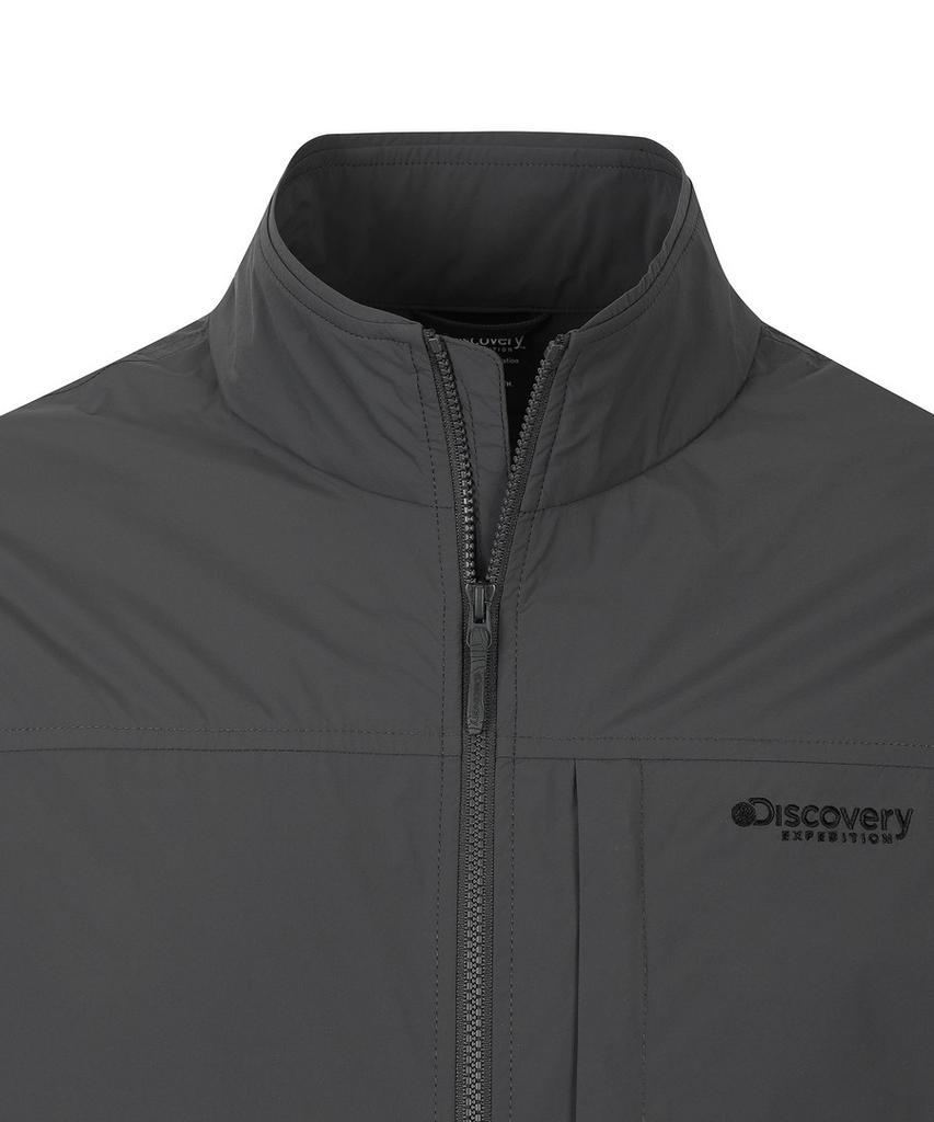Discovery Expedition Men'S Freshvent 2.0 Wilbur High-Neck Blouson Jacket (D/Grey)