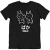 Men Women Funny Graphic Tee Japanese Anime T Shirt Baka Rabbits Men Clothing Anime Clothes Four Seasons Tees