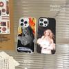 Singer Sydney S-Sweeney Phone Case For IPhone 17 16 15 14 13 12 11 Pro Max Plus Color Silver Cover