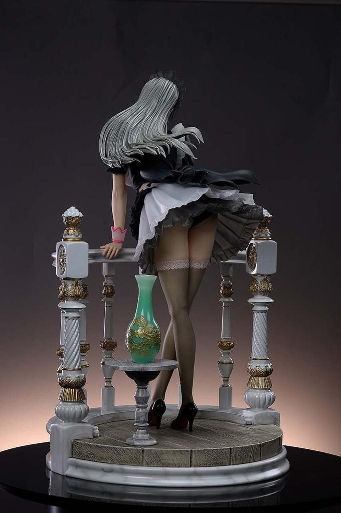 Kaitendo Holiday Maid Monica Tecia Scale Cold Cast Painted Complete Figure (Pedestal Marble) 1/4