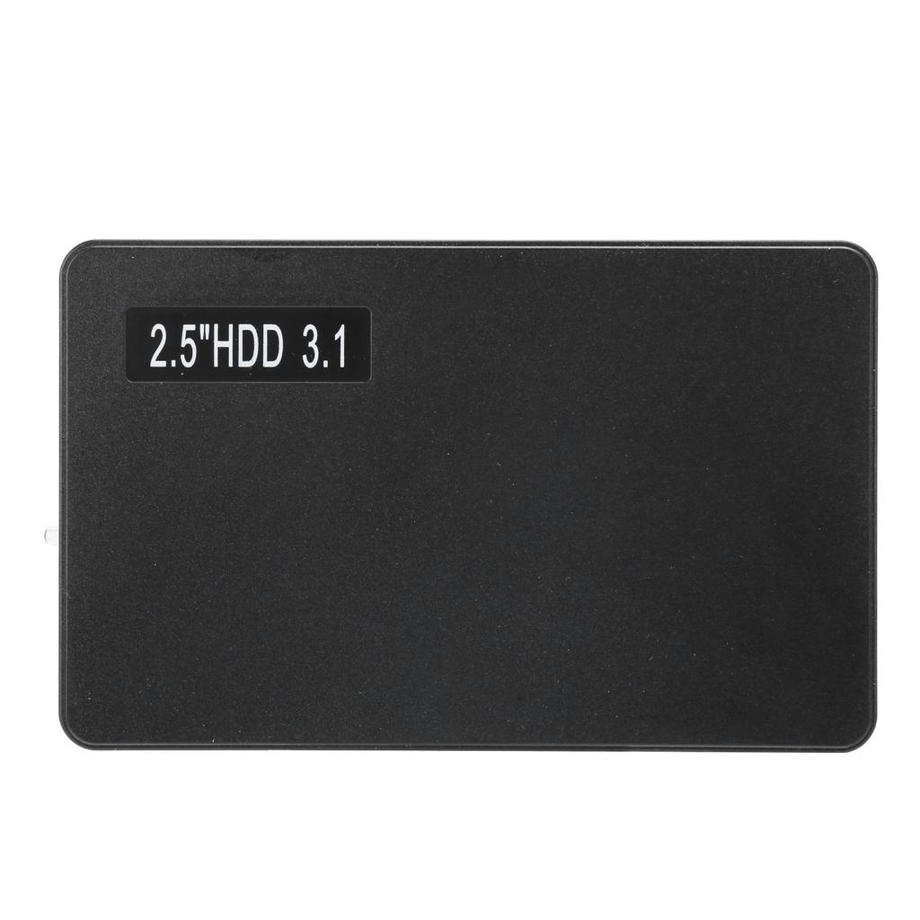 Mobile Hard Disk 2.5in External Case USB3.1 High Speed Drive Basic Storage YD0015 Black500G