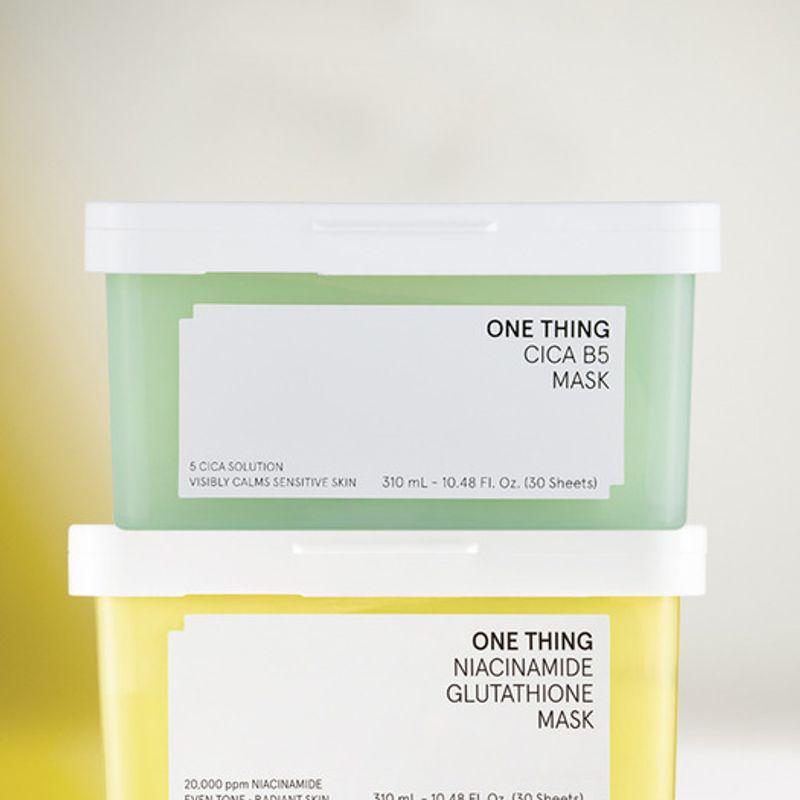 [1+1] One Thing New Product Line Mask 310ml (30 sheets) (Cica B5 or Glutathione)