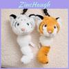 Animal Tiger Plush Keychain With Movable Joints For Bag Charm And Collectors